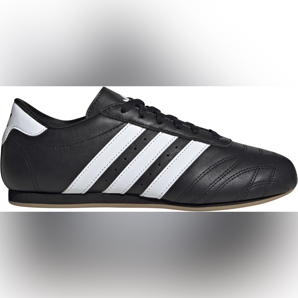 🆕 adidas Taekwondo Lace W Women’s Size 8 Black/White Leather Sneakers NIB - Picture 4 of 8